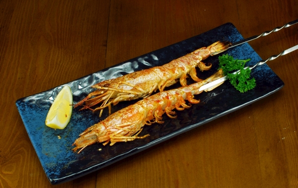 烤海虾