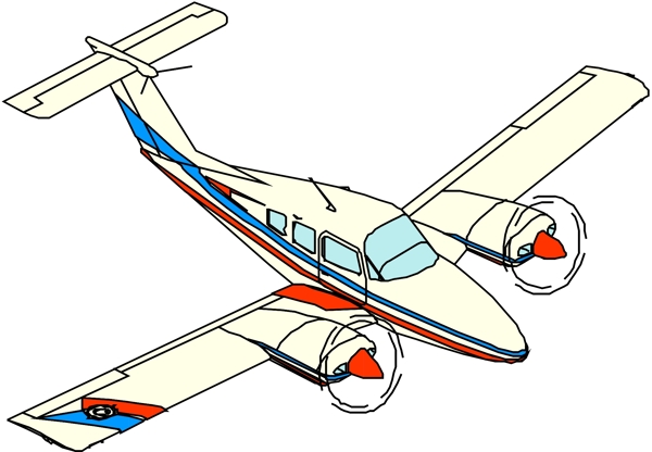 飞机空中运输矢量素材EPS格式0115