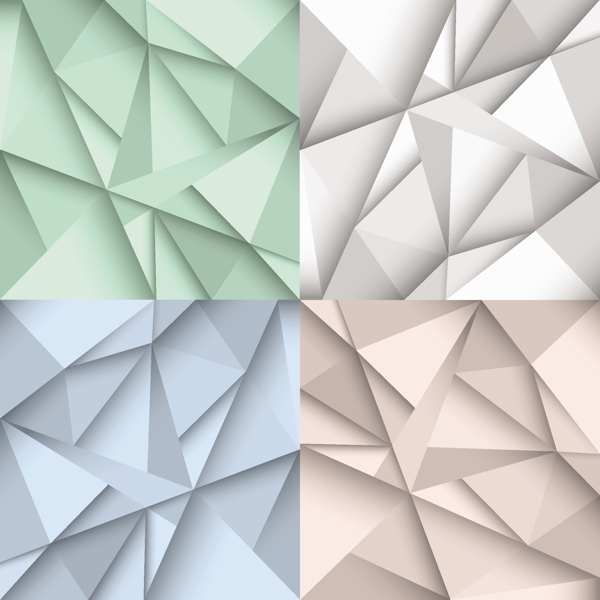 折纸的背景四种颜色