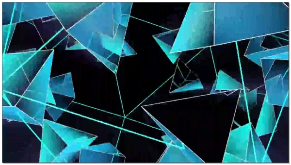 折叠碎冰动态视频素材