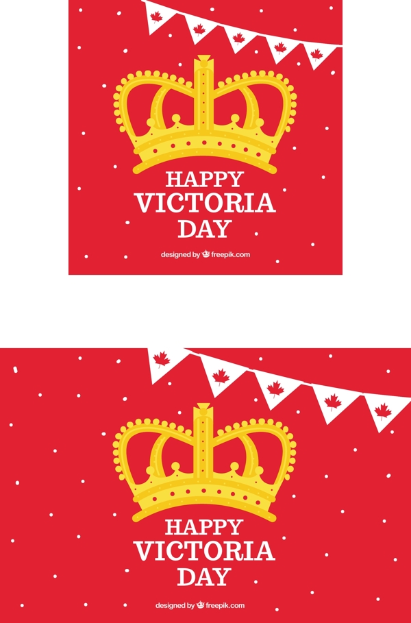 红色维多利亚皇冠假日的背景