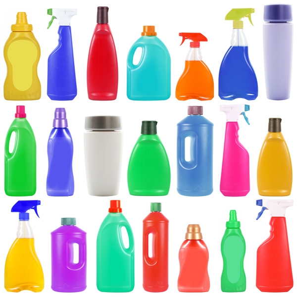 各种彩色瓶子素材