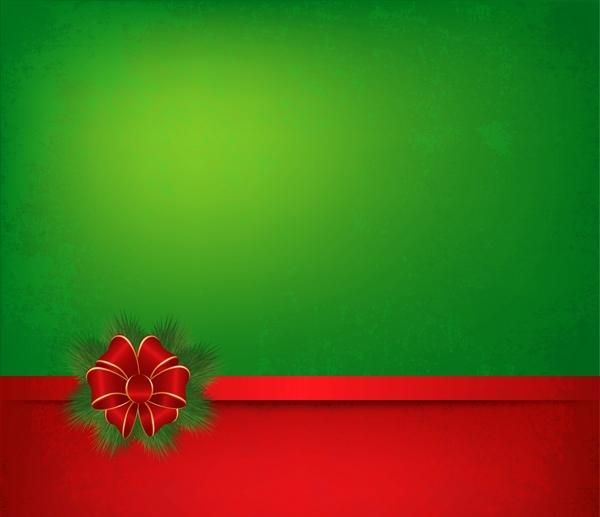 垃圾红色和绿色圣诞背景