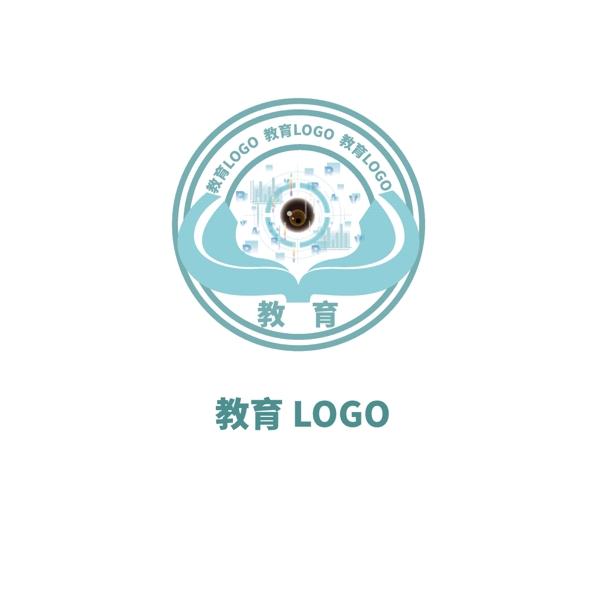 原创教育logo设计素材