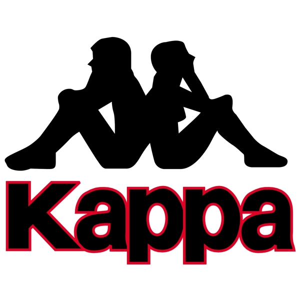 背靠背KAPPA企业标志图片