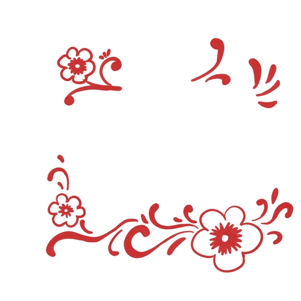 中式古典花纹素材免费下载