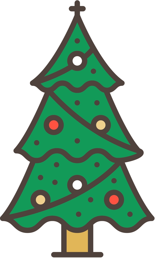 多色精美圣诞icon图标