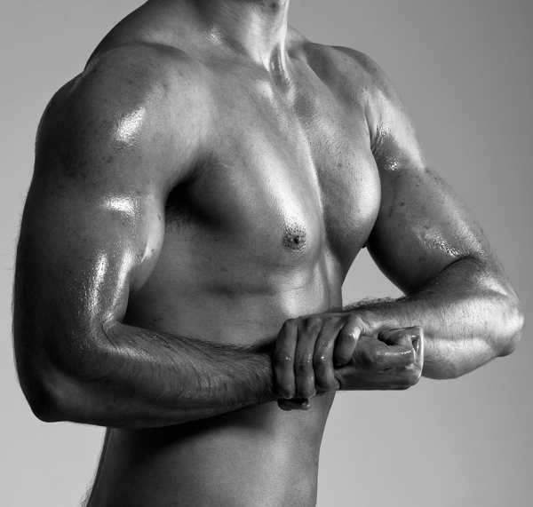 健康强壮肌肉男人图片