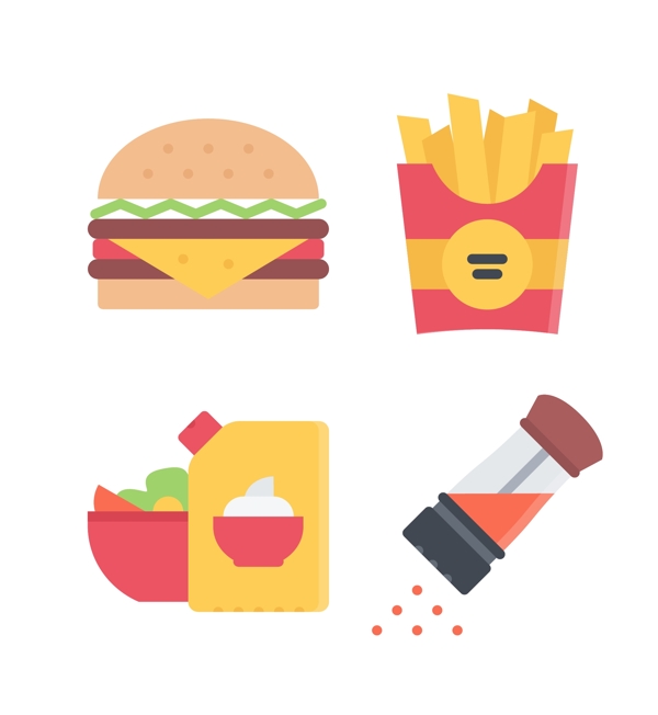 食品美食ICON图标标志图片
