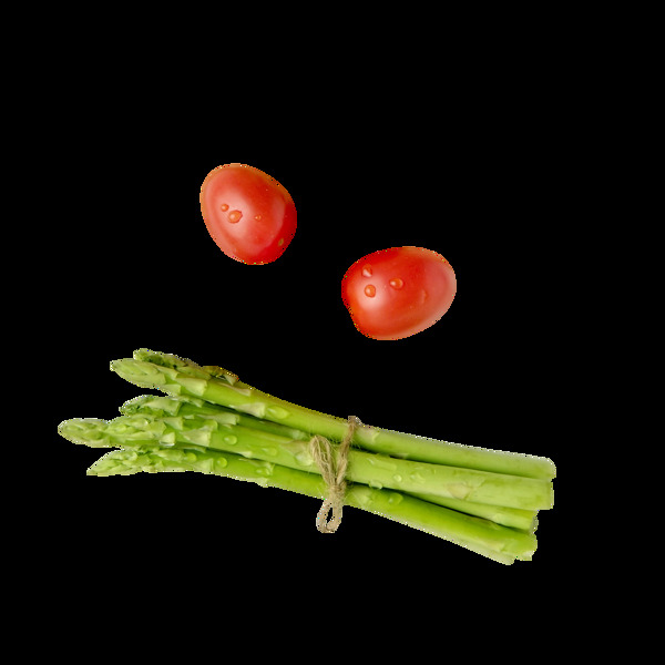 蔬菜笋番茄元素