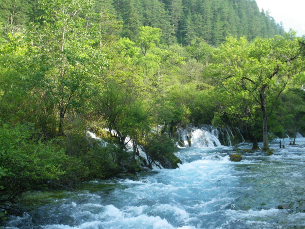 九寨沟风光