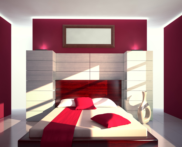 现代风格卧室室内设计图片