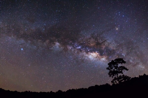 美丽星空风景图片