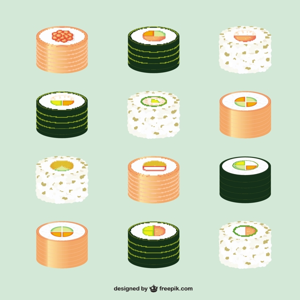 寿司集合