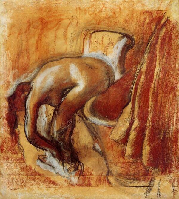 EdgarDegas0314法国画家埃德加德加EdgarDegas印象派人物风景人体女性油画装饰画