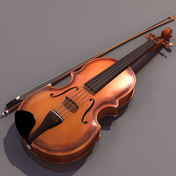 VIOLIN小提琴乐器模型01