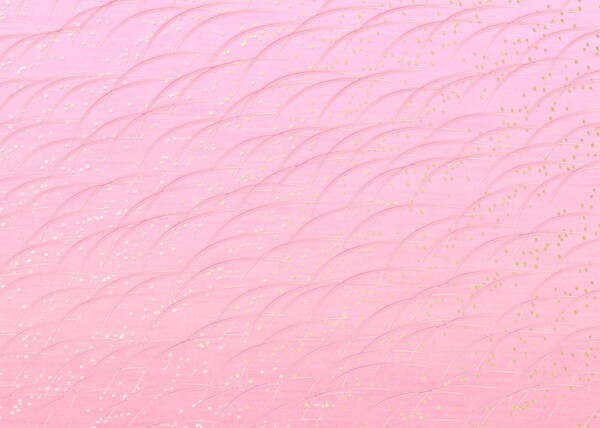 粉色波浪