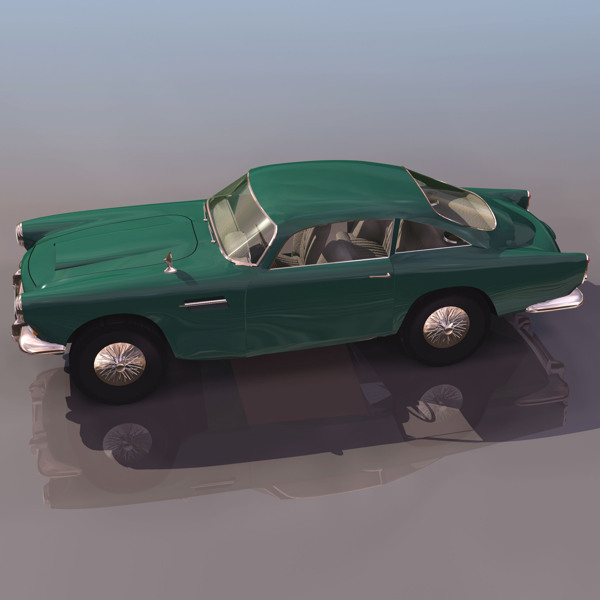 小轿车小汽车3D模型素材26