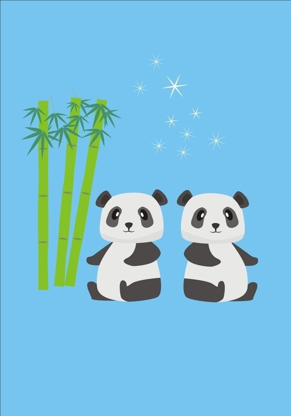 吃竹子的熊猫图片