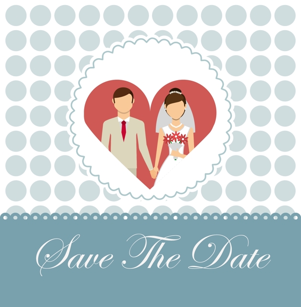 西式婚礼结婚平面设计模板下载