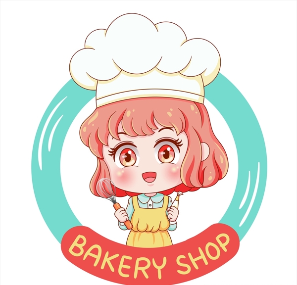 面包店插画