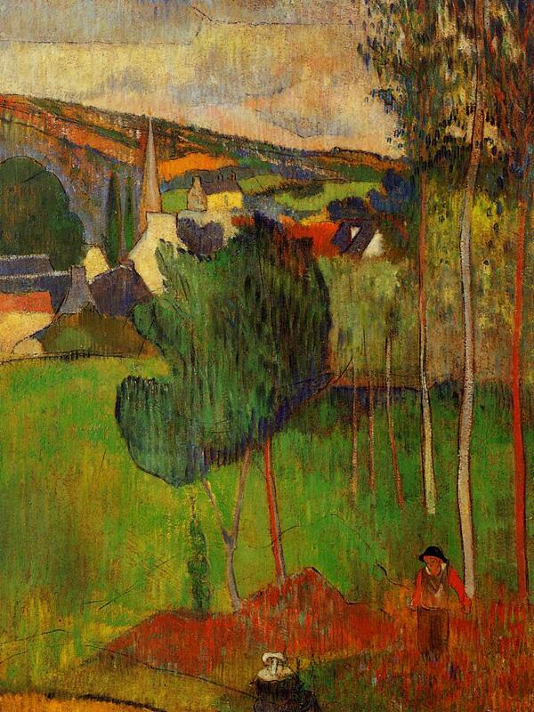 PaulGauguin0399法国画家保罗高更paulgauguin后印象主义风景人物田园自然静物油画装饰画