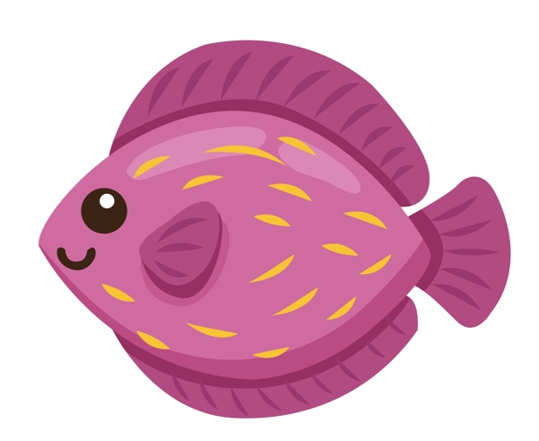 紫色水生小鱼