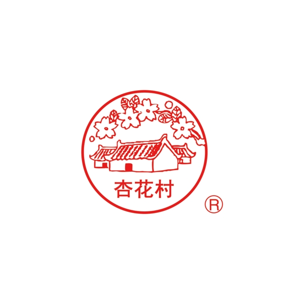 杏花村标志