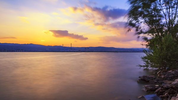 山西晋阳湖风景