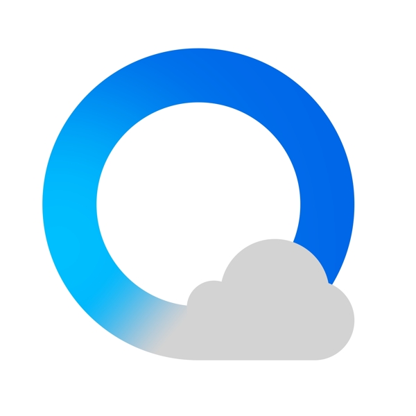 用户在线浏览网页的QQ浏览器logo