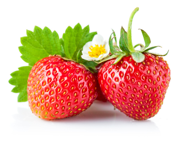 新鲜红色的草莓图片