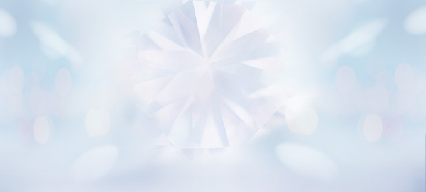 唯美白色花朵banner背景素材