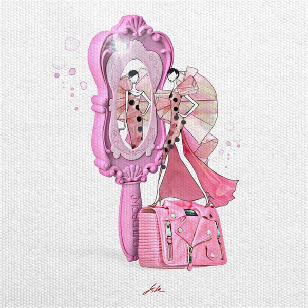 粉色公主裙图片