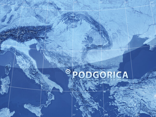 波德戈里察地图