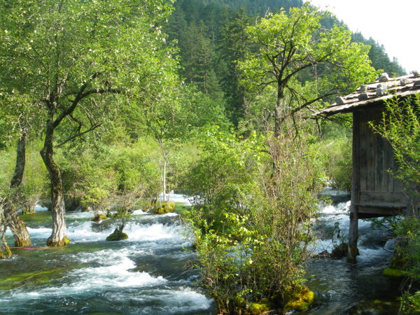 九寨沟风光