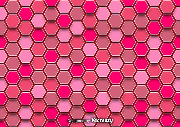 摘要背景与PinkHexagons