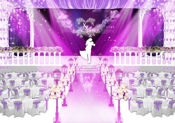 紫水晶婚礼